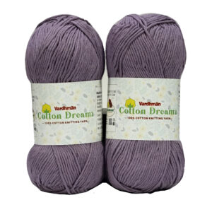 Vardhman Cotton Dreamz 100% Cotton Knitting Yarn Wool - 100gm each