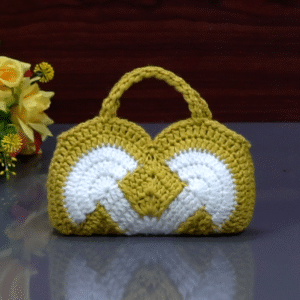 Beautiful Woolen Mobile Bag- Handmade & Stylish
