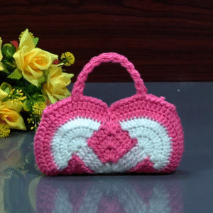 Red & White Coloured Mobile Carry bag