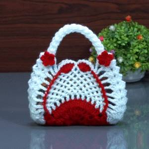 Handmade Woolen Mobile Bag