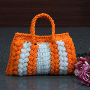 Beautiful Design of Small Bag with Two Colours