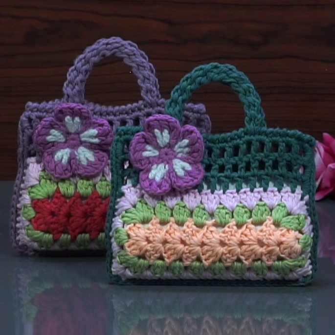 Beautiful Woolen Carry Bag