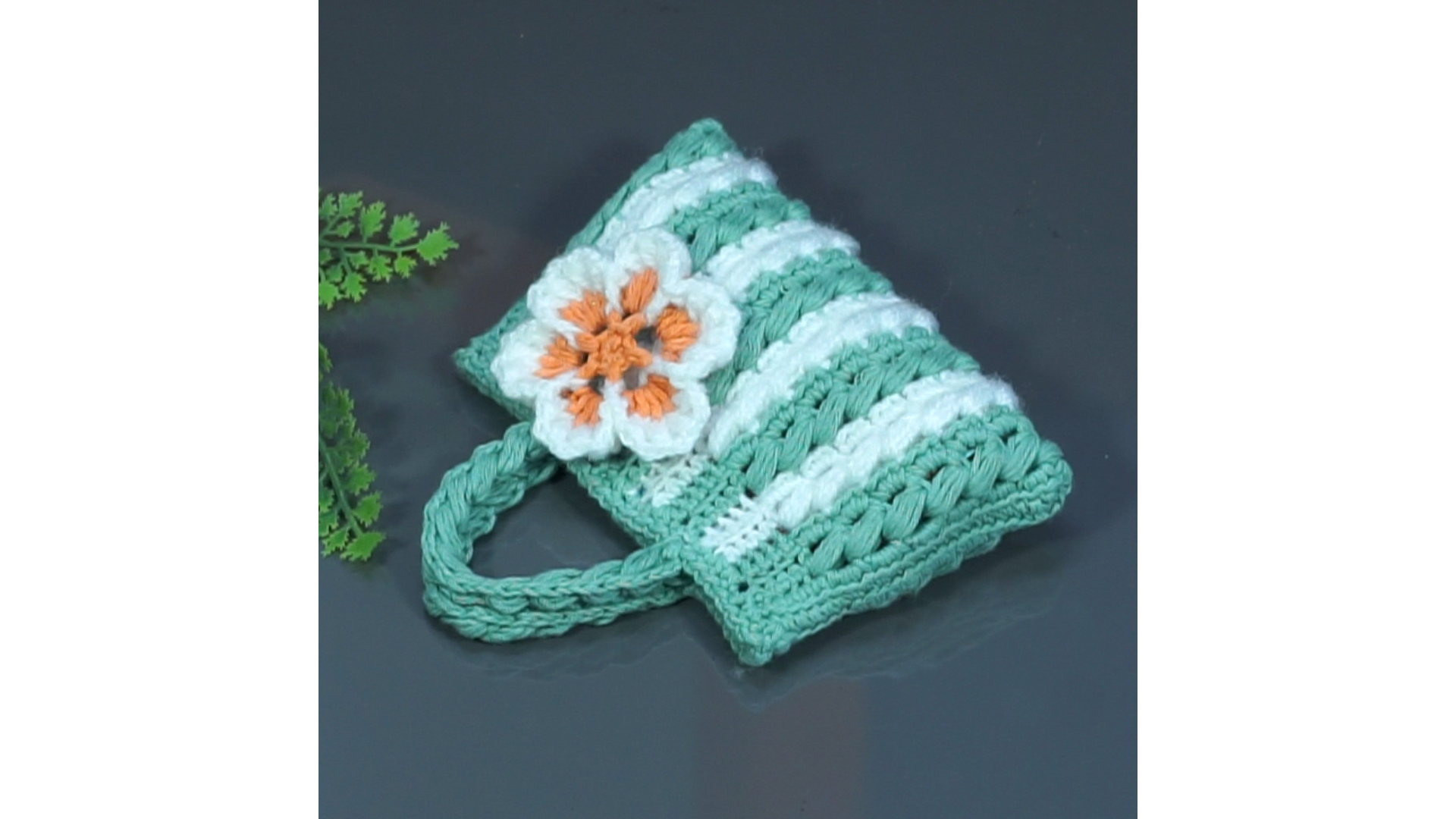 Beautiful Woolen Mobile Carry Bag - Image 2